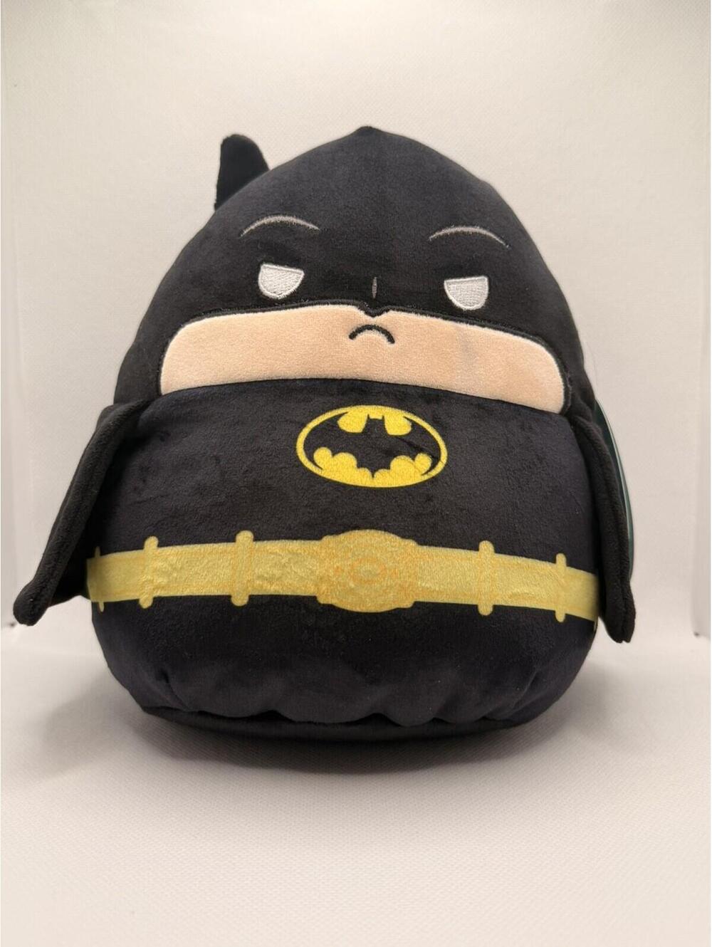 BATMAN Squishmallow 8" Inch Batman In Classic Black Cape - Batman Collectible
